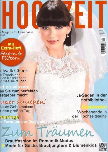 Hochzeit-Zeitschrift-Titelblatt